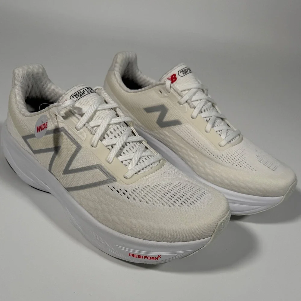 New Balance Fresh Foam X 1080v14 Men's 12 2E Wide White Running Shoes M1080W14